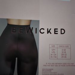 Fashion Nova Black Faja Shorts/Shapewear s/m