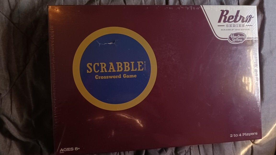 Retro Scrabble Game(Brand New)
