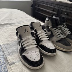 Jordan 1 lows aj1 se & Jordan high showed 2.0