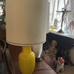 Vintage Pair Of Mid-Century Table Lamps Attributed To Warren Kessler