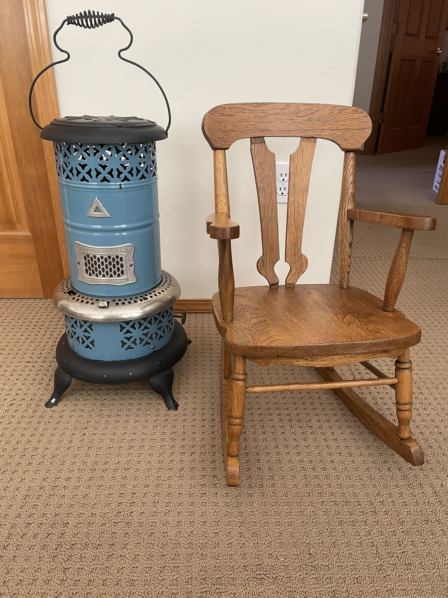 Beautiful Child’s Antique Rocking Chair