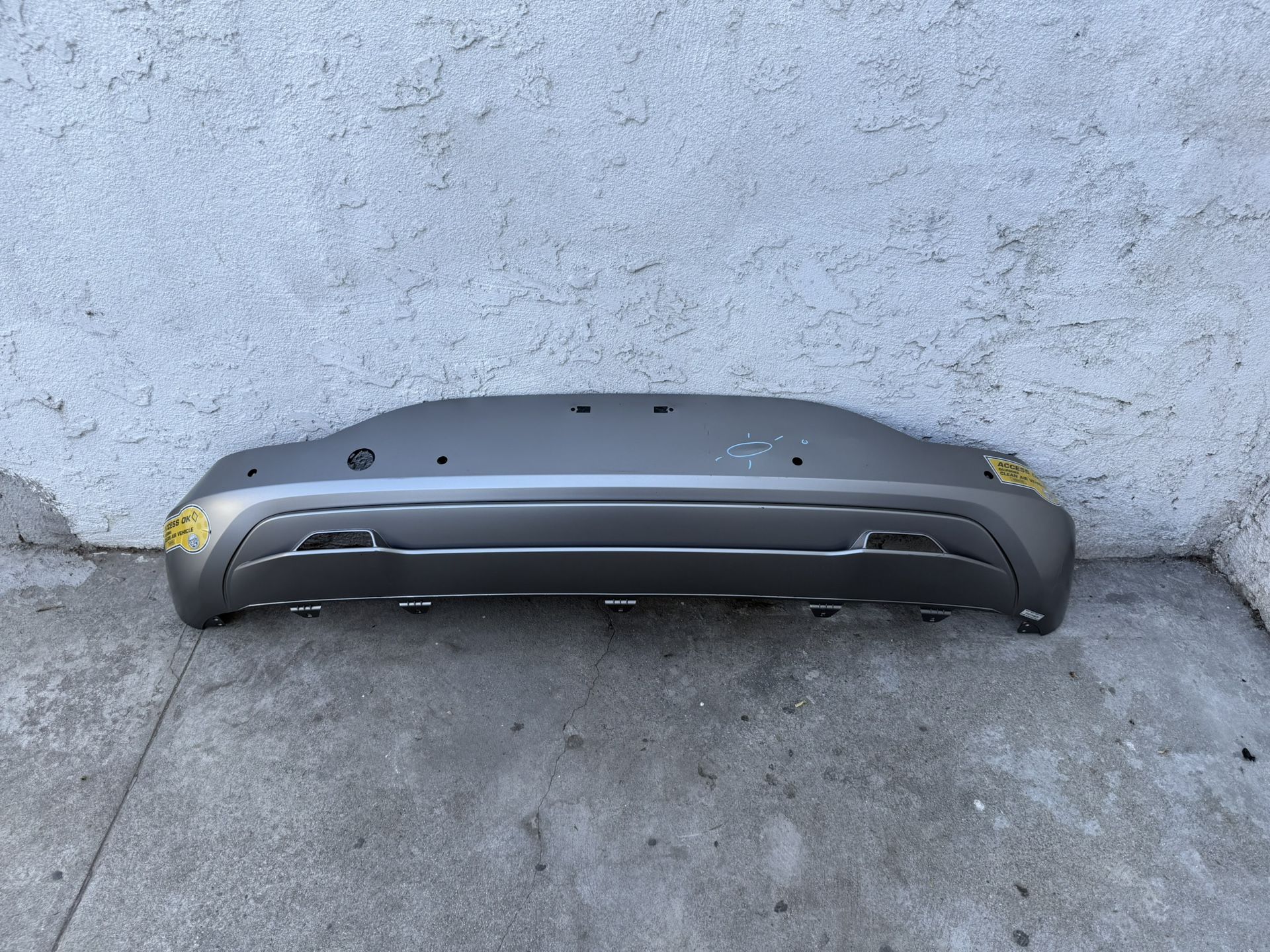2023 2025 GENESIS GV60 REAR LOWER BUMPER COVER OEM