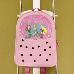 Crocs Kids True Princess Pink Mini Rubber Backpack Zipper Adjustable Straps