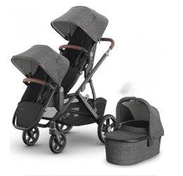 Uppababy Vista V2 Stroller Bundle Greyson