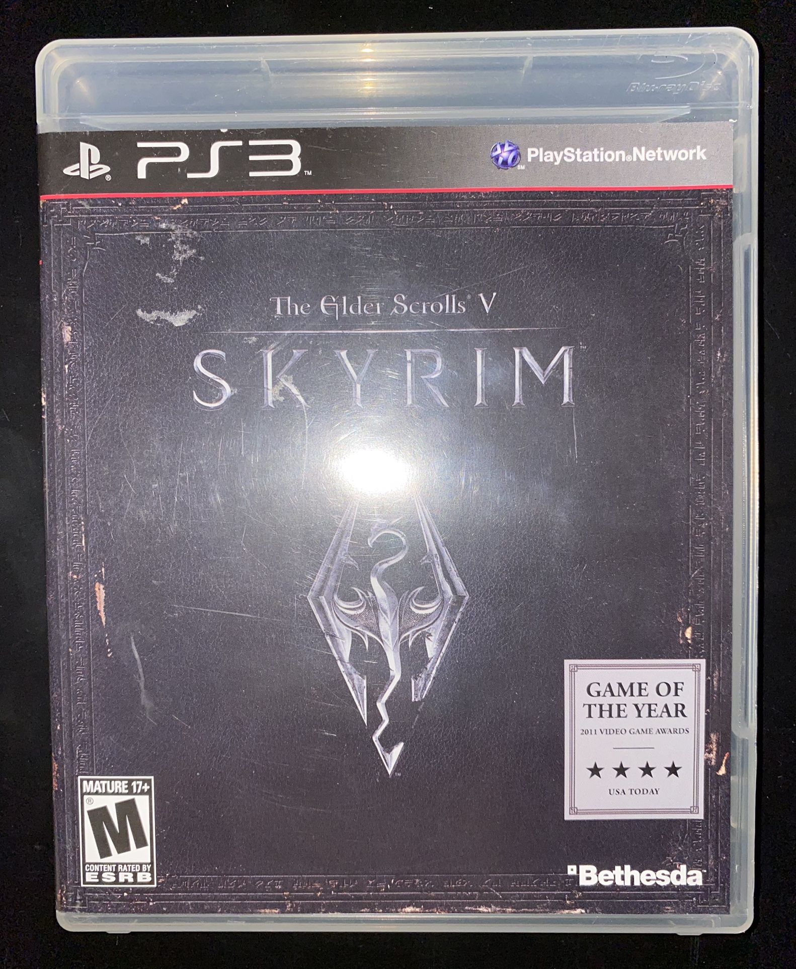 The Elder Scrolls V Skyrim Complete With Manual And MAP (SONY PLAYSTATION 3) PS3