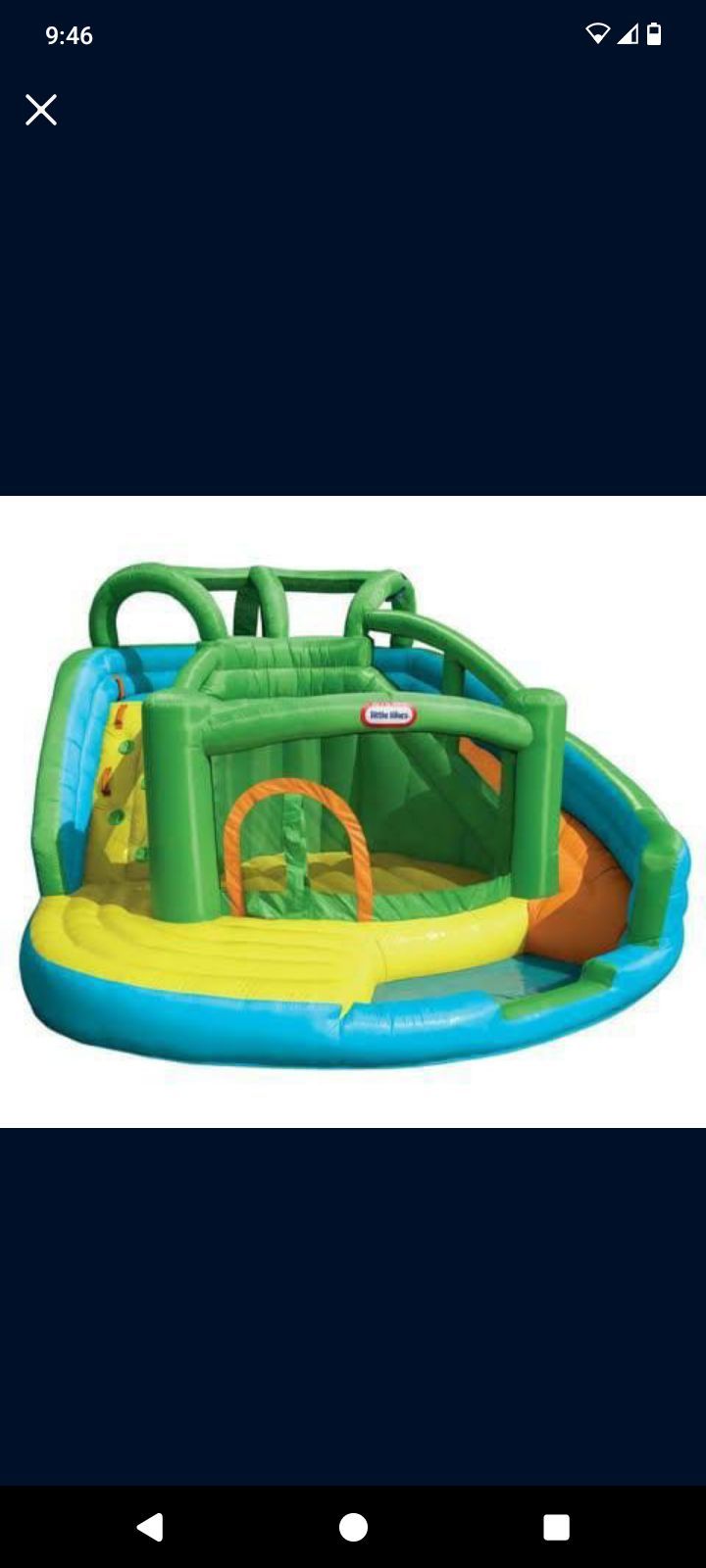 Inflatable Waterpark Jumper (Big) (New)) Retail Price $700 Selling For 300$ or best offer