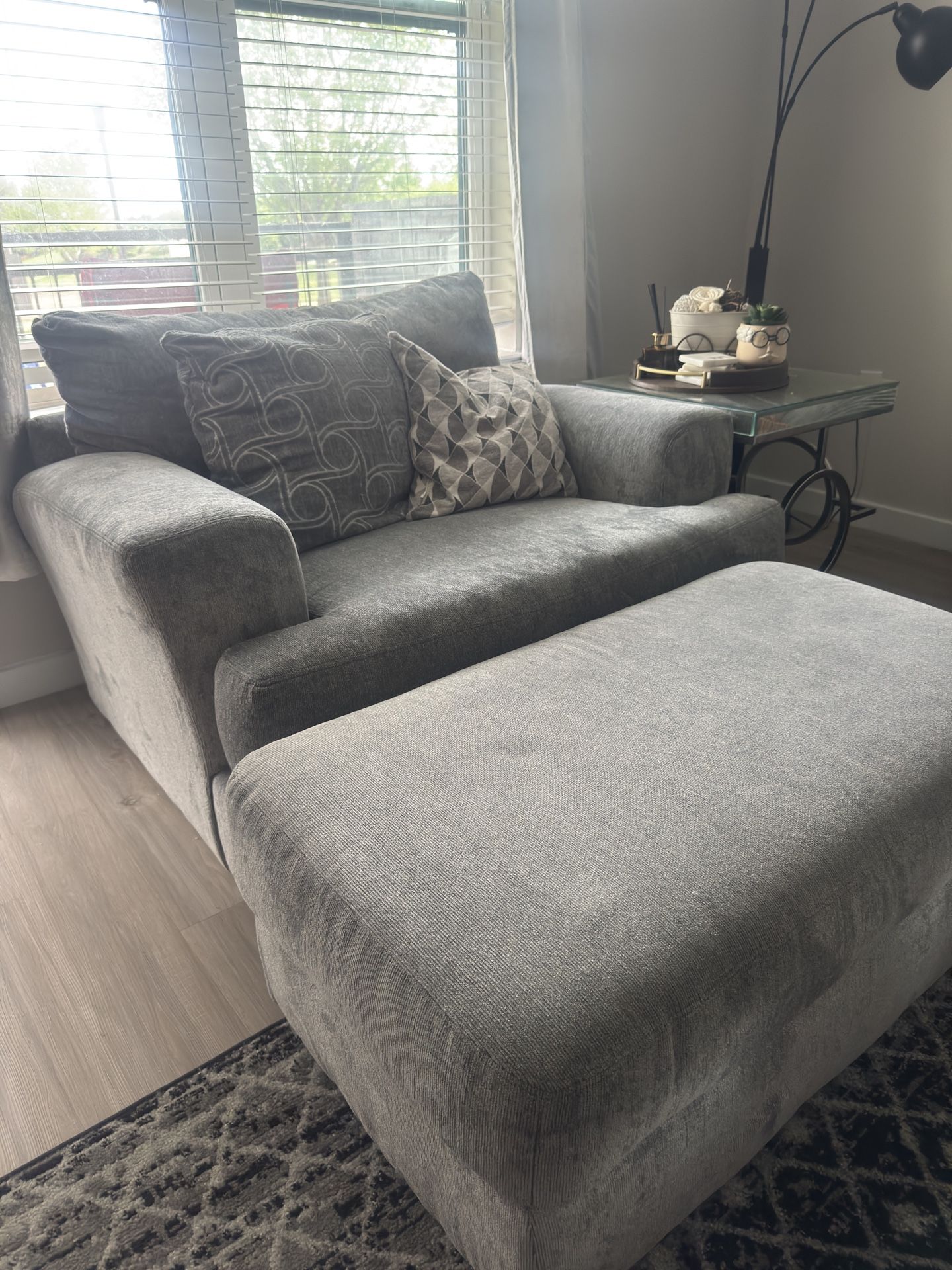 Light Grey Couch Set