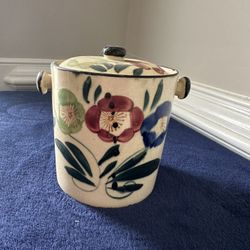 Japanese Biscut Jar Mid 20th Century 