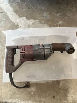 Milwaukee 1107Heavy Duty 1/2 “ Right Angle Shooter Drill- Tested