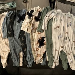 Modern Moments Bamboo Sleeper Bundle Size 6-9 Months 