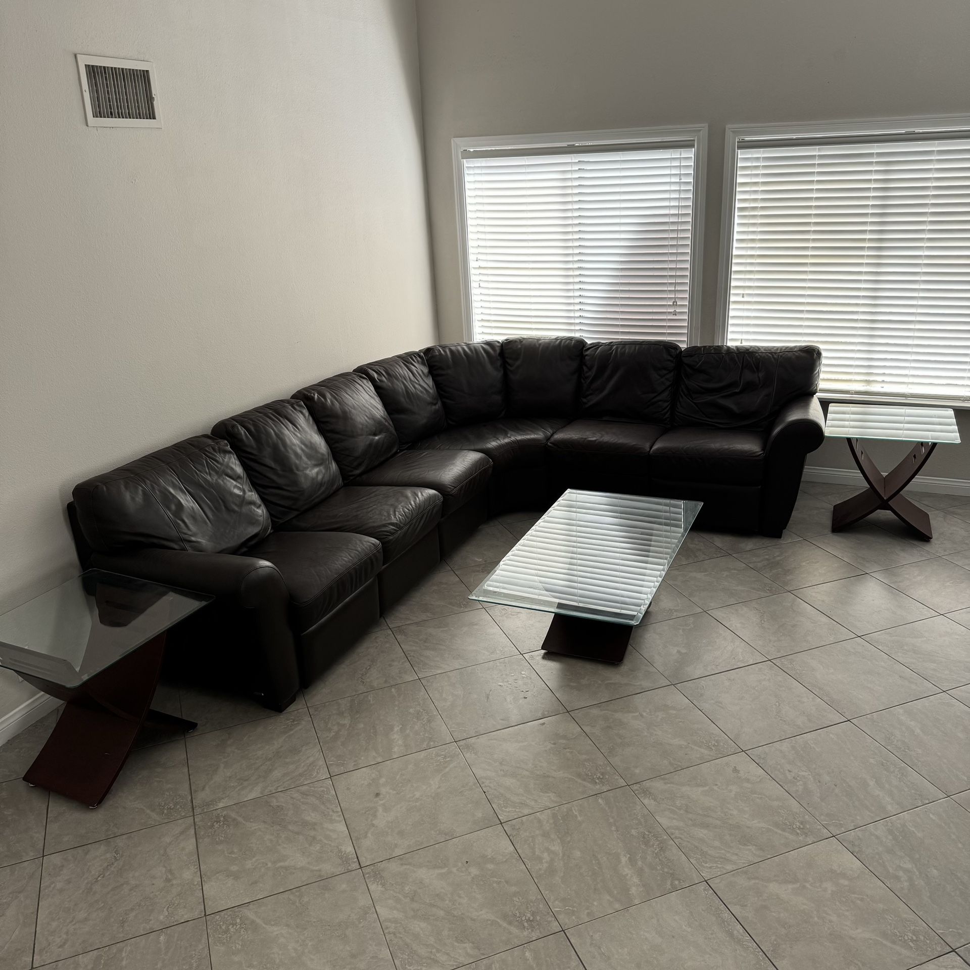 Living Room Set Sofa Couch Coffee Table End Tables Set 