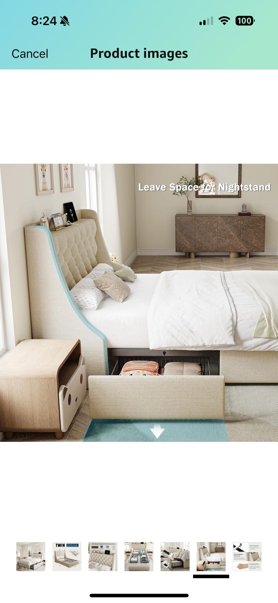 Twin Bed.