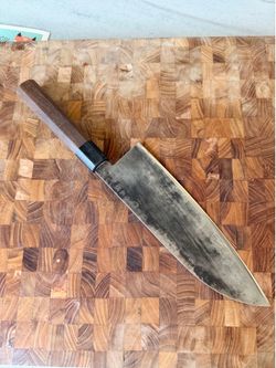 Takeda NAS 210mm Gyuto (215mm x 61mm) – Aogami Super Stainless Clad, Japanese chef knife