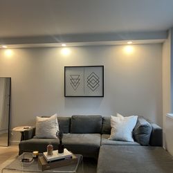 West Elm Andes Sofa With Ottoman