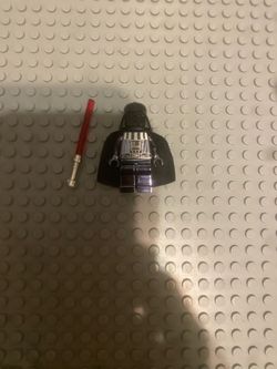 Lego Star Wars chrome Vader