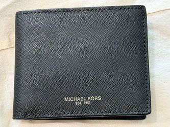 Michael Kors Men's Leather Wallet - New, Never Used