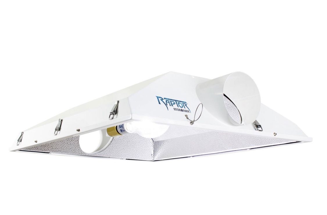 Hydrofarm RAPTOR RP6AC Raptor Reflector 6 Inch Air Cooled Grow Light Reflector Hood