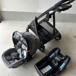 Graco Stroller + Car seat + Base