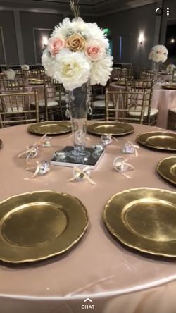 Wedding flower centerpieces