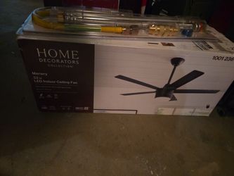 52" LED INDOOR CEILING FAN