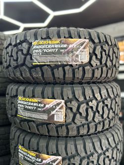 265-70 R17 r/t blackhawk brand new tires🛞