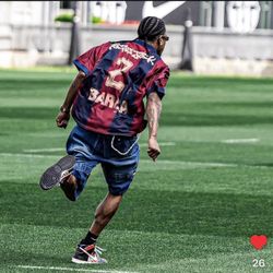 TRAVIS SCOTT FOR BARCELONA JERSEY, SHORTS AND BALL