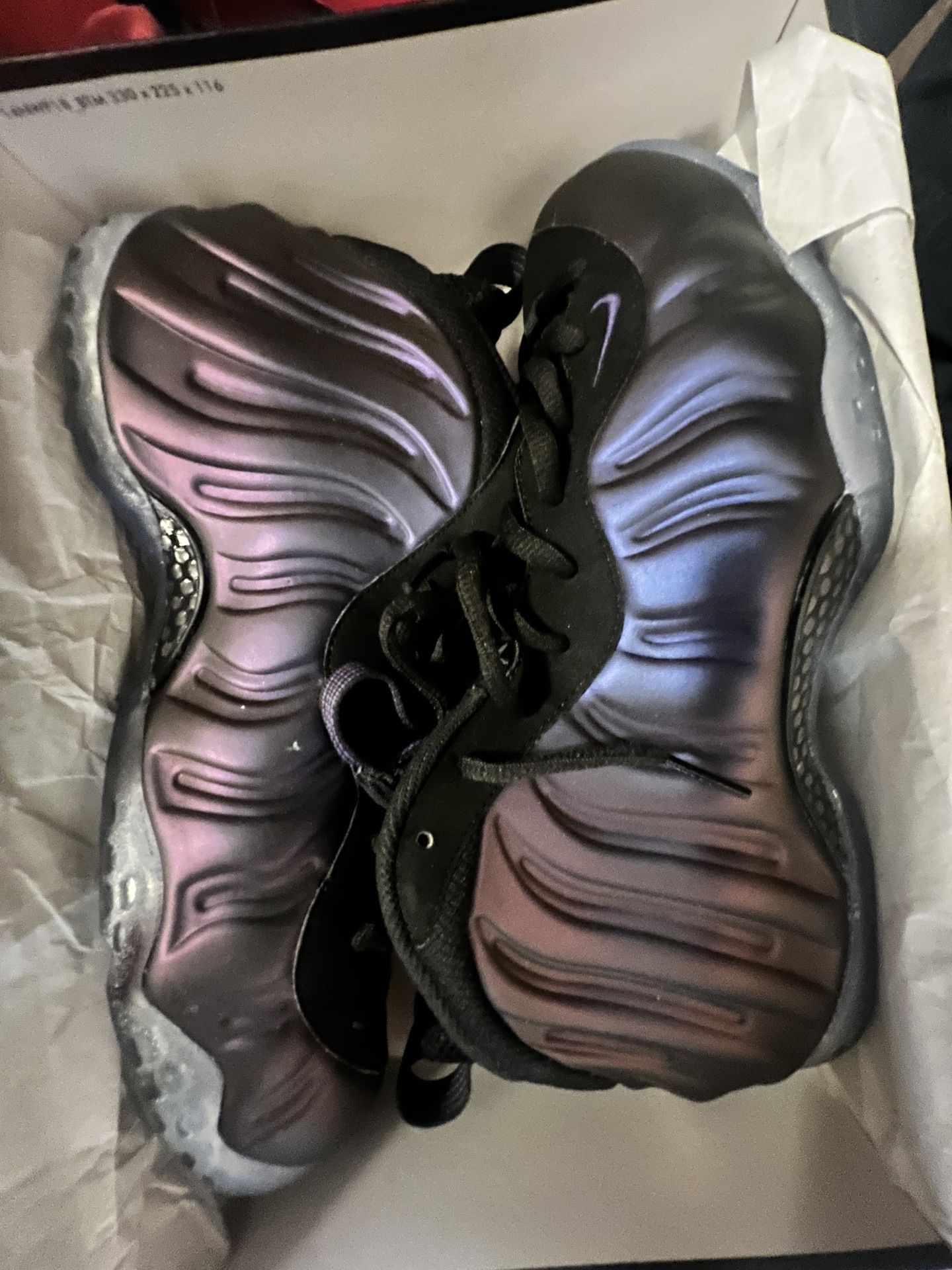 Nike Foamposites Sz 12/ Air jordan Retro 5 Grapes Sz 12.5
