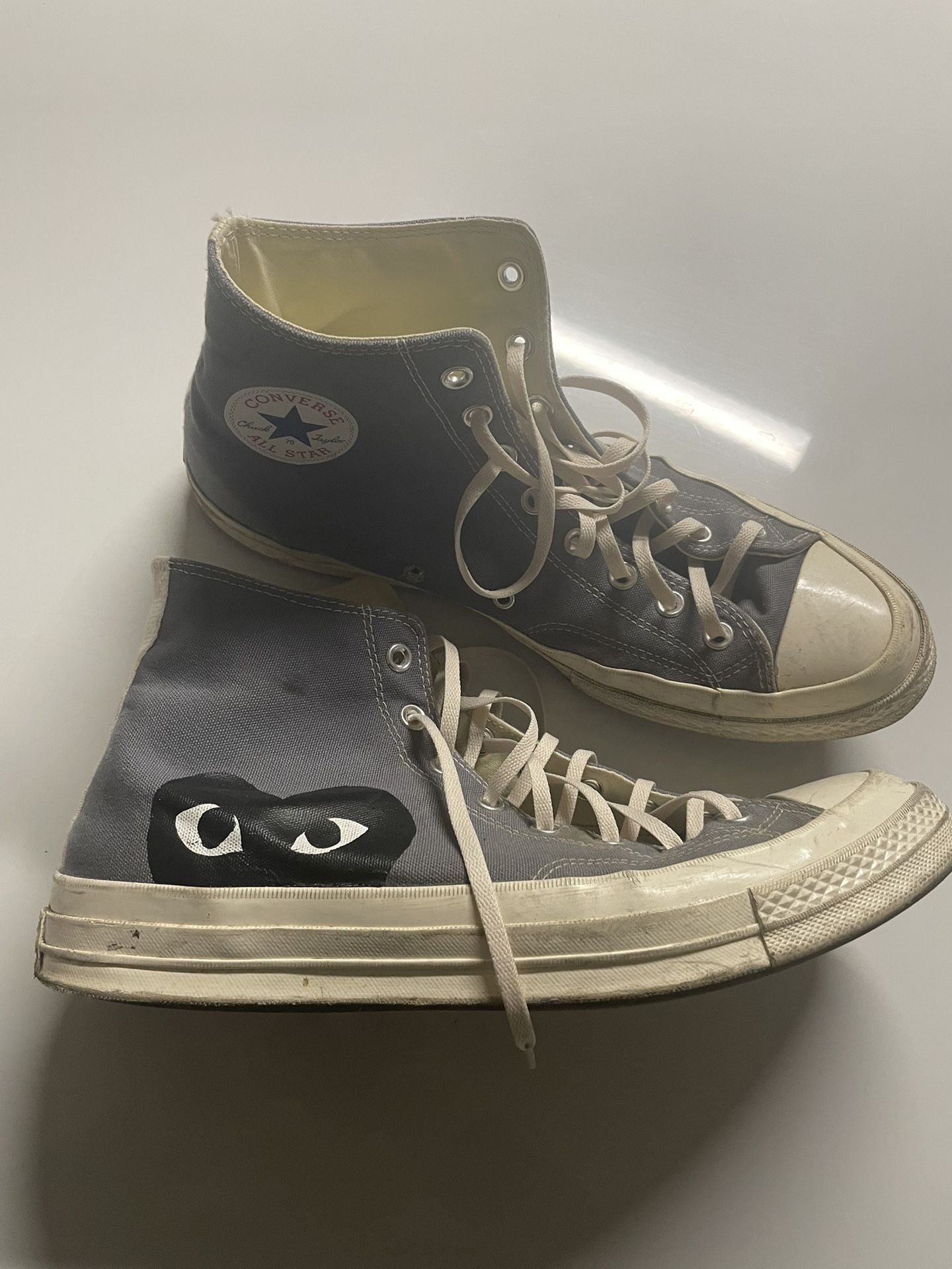 Comme des Garçons Play x Converse Chuck 70 High "Steel Grey" (Size 12),