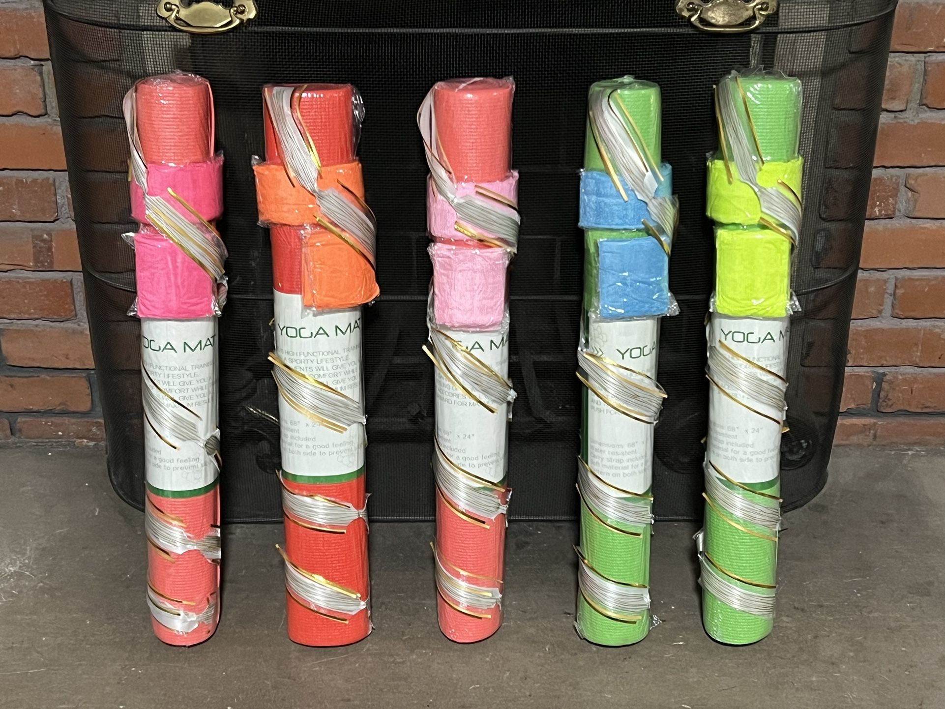 Easter Basket Stuffer Alert! Colorful Yoga Mat Gift Set β Perfect for Fitness Lovers!