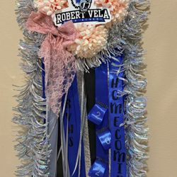 Robert Vela SABERCATS Homecoming Mums 