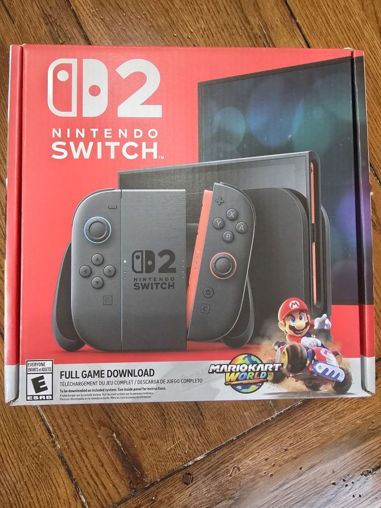 Nintendo Switch 2 Mario Kart World Console Bundle 