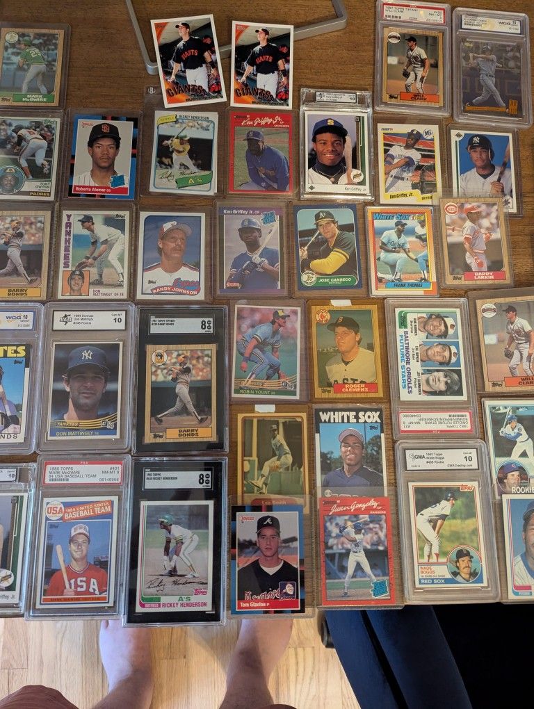 1980s Decade Of Great ROOKIES AND HOF.