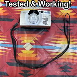 Canon Sure Shot 85 Zoom Date S AF Point & Shoot 35mm Film Camera 38-85mm Lens