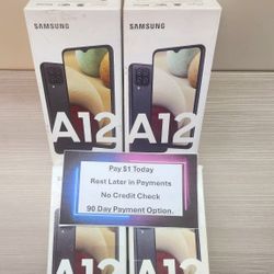 New Samsung Galaxy A12 For T-Mobile And METROPCS 