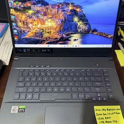 ASUS ROG ZEPHYRUS M15 Gaming Laptop i7-10th Gen 16GB RAM 1TB SSD Nvidia RTX 2070 Max Q 8GB Graphics Windows 11 Home .  Have some decolorization in the