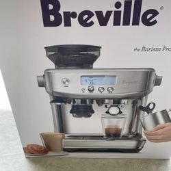 Breville BES878 Barista Pro Espresso Machine - Stainless Steel