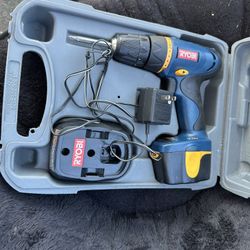 Ryobi Drill Set Comes With Everything U Need Including Case $25