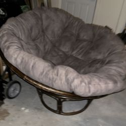 Papaya chair and cushion Cost Plus World Market 