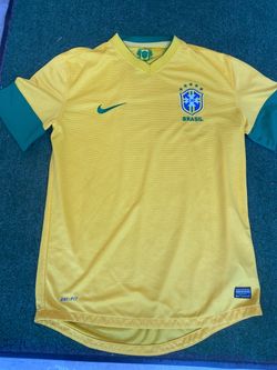 Nike Brazil CBF Home Soccer Jersey Size Medium adult