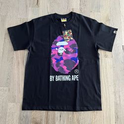 BAPE Shirt (Black/Purple) 