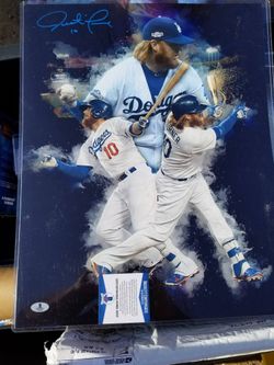 dodgers Justin Turner autograph