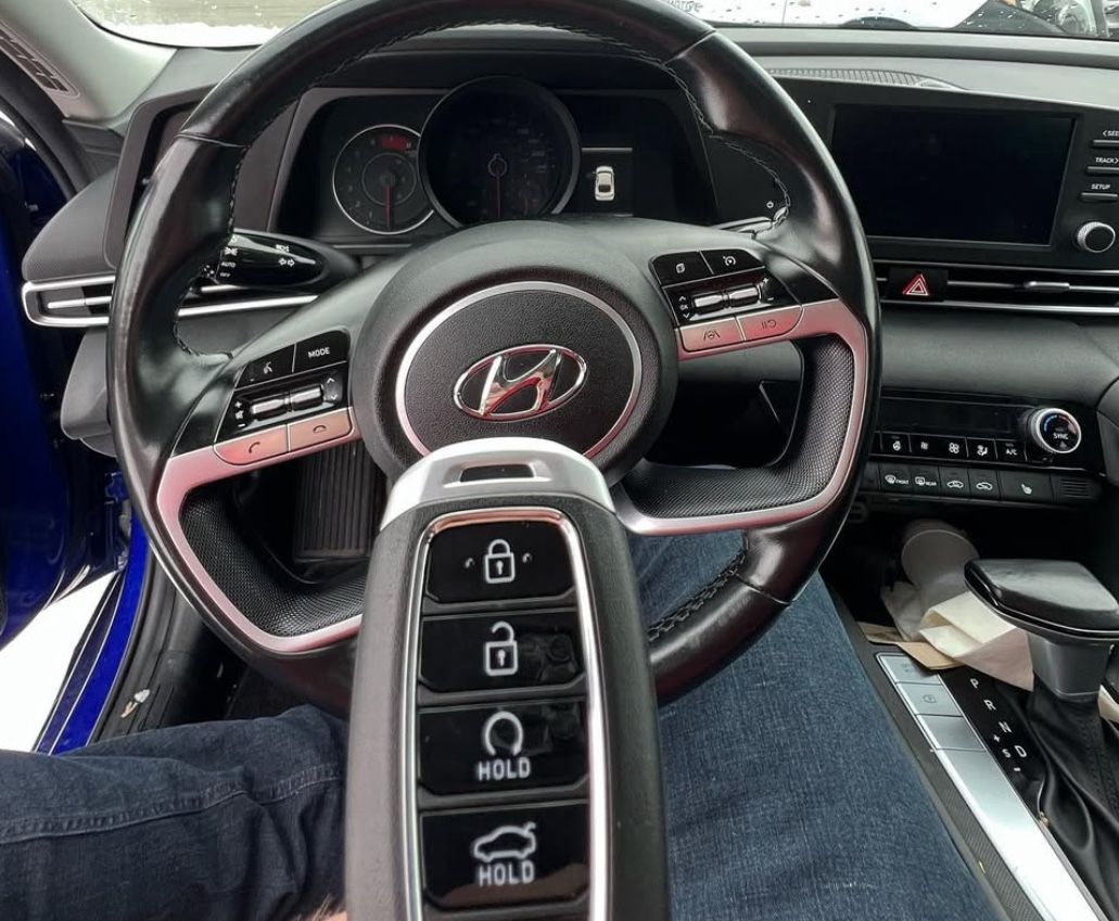Hyundai new key fob