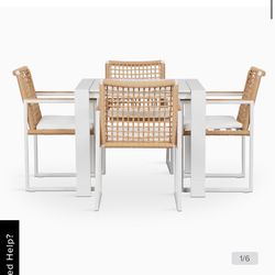 Juego De Comedor Para Exteriores 