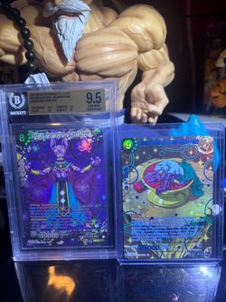 Beerus slab and single card