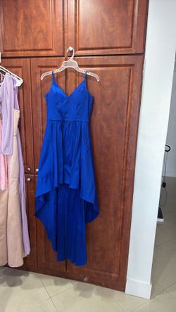 Royal Blue High-Low Formal Dress – B. Darlin (Size 13/14)