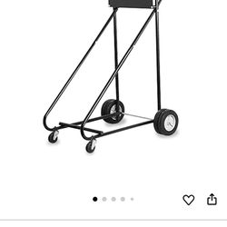 ExGizmo 315 lbs Outboard Motor Stand Cart – Heavy-Duty Engine Dolly with Wheels