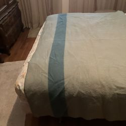 Vintage English Wool Blanket