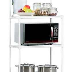 4 tier Microwave Kitchen Storage Rack NEW 