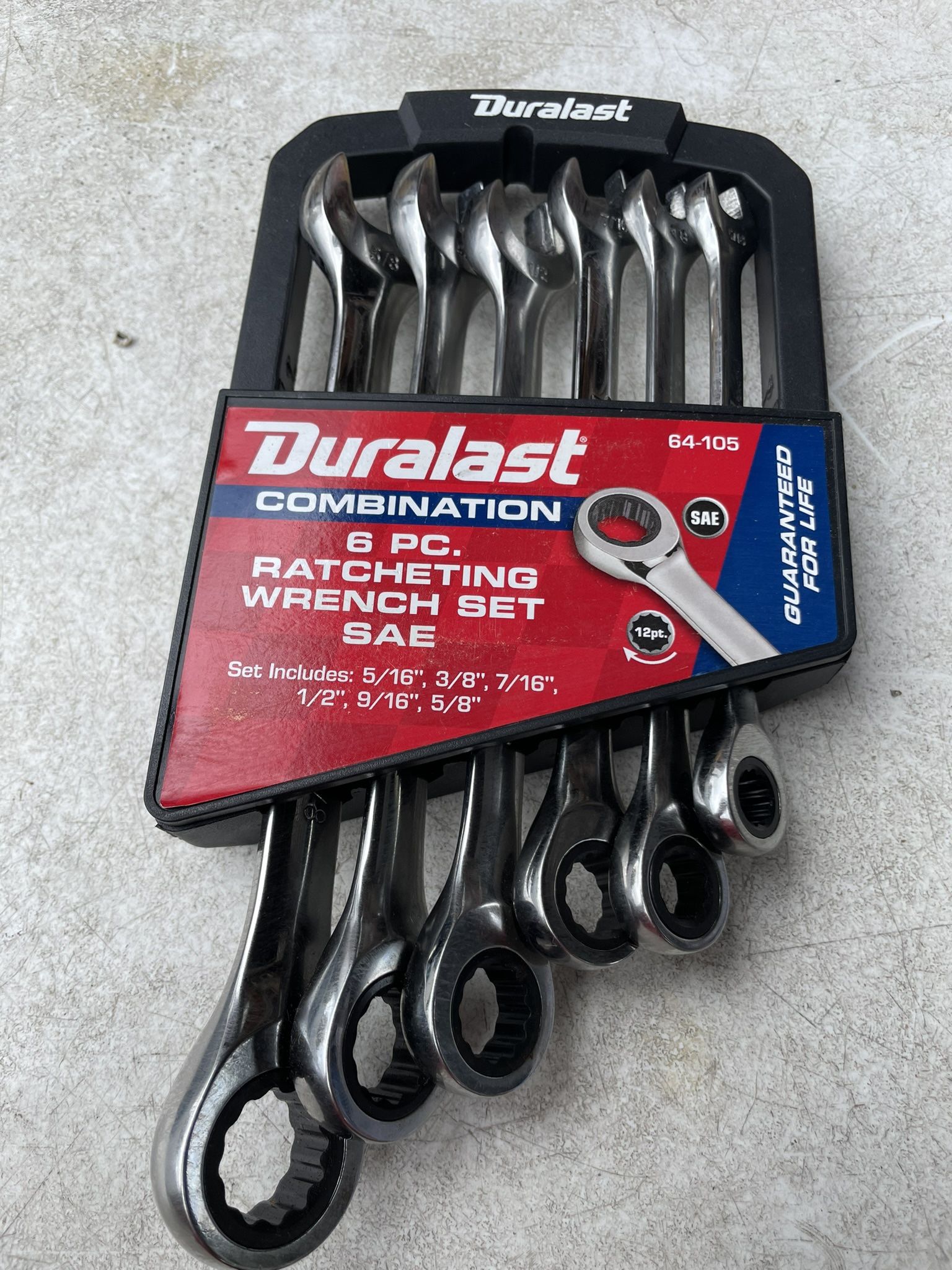 Duralast Ratcheting Wrench Set 