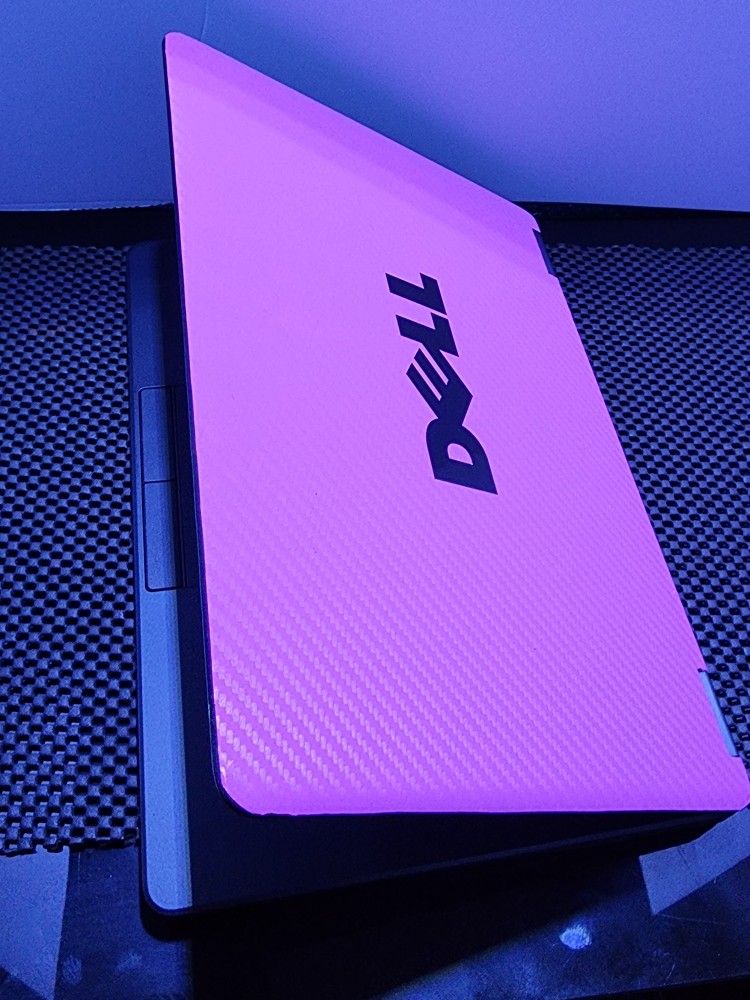 CARBON FIBER PINK DELL LATITUDE E7250 WINDOWS 10 PRO LAPTOP